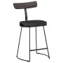 Barhocker 2 Stück schwarz 49x43x79 cm Massivholz Mango von , Küchenhocker - Ref: Foro24-4013517, Preis: 118,41 €, Rabatt: %