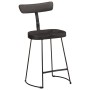 Barhocker 2 Stück schwarz 49x43x79 cm Massivholz Mango von , Küchenhocker - Ref: Foro24-4013517, Preis: 118,41 €, Rabatt: %