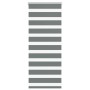 Dark gray zebra curtain 55x100cm, fabric width 50.9cm, made of polyester. by , Blinds and blinds - Ref: Foro24-4014096, Price...