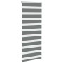 Dark gray zebra curtain 55x100cm, fabric width 50.9cm, made of polyester. by , Blinds and blinds - Ref: Foro24-4014096, Price...