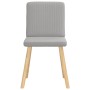 Dining chairs 2 units gray cloud fabric by , dining chairs - Ref: Foro24-4101206, Price: 103,21 €, Discount: %