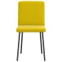 Esszimmerstühle, 4 Stück, gelber Samt von , Essstühle - Ref: Foro24-3315293, Preis: 165,03 €, Rabatt: %
