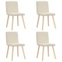 Esszimmerstühle, 4 Stück, Leinen von , Essstühle - Ref: Foro24-3315285, Preis: 209,58 €, Rabatt: %