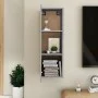 TV stand made of gray concrete plywood, measuring 30.5x30x90 cm. by vidaXL, TV Furniture - Ref: Foro24-803352, Price: 51,51 €...