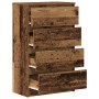 Holz-Sideboard, verwitterte Holztechnik, 60x35x98,5 cm. von , Sideboards - Ref: Foro24-861128, Preis: 114,57 €, Rabatt: %