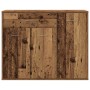 Engineered wood aged wood sideboard 88x30x70 cm by , Sideboards - Ref: Foro24-861140, Price: 93,38 €, Discount: %