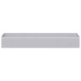Galvanized steel planter 280x80x40 cm by , Pots and planters - Ref: Foro24-860764, Price: 119,50 €, Discount: %