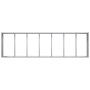 Galvanized steel planter 280x80x40 cm by , Pots and planters - Ref: Foro24-860764, Price: 119,50 €, Discount: %