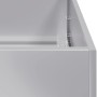 Galvanized steel planter 280x80x40 cm by , Pots and planters - Ref: Foro24-860764, Price: 119,50 €, Discount: %