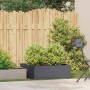 Jardinera acero gris antracita 80x80x30 cm de , Maceteros y jardineras - Ref: Foro24-860803, Precio: 69,31 €, Descuento: %