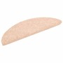 Self-adhesive stair tread mat 30 units cream 56x17x3 cm by , Stair mats - Ref: Foro24-3365679, Price: 74,75 €, Discount: %