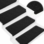 Alfombrilla autoadhesiva escalera 30 uds negro 65x24,5x3,5 cm de , Alfombrillas para escalones - Ref: Foro24-3365908, Precio:...