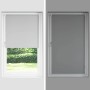 Blickdichtes weißes Rollo 135x210 cm Stoffbreite 131,6 cm von , Jalousien und Jalousien - Ref: Foro24-4011967, Preis: 33,57 €...