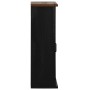 Hängeschrank HALDEN mit Schiebetür 49x22,5x70cm schwarz von , Küchenschränke - Ref: Foro24-4018440, Preis: 90,11 €, Rabatt: %
