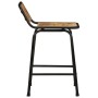 Barhocker 2 Stück 46x35,5x70 cm Massivholz aus Mangoholz von , Küchenhocker - Ref: Foro24-4013534, Preis: 107,41 €, Rabatt: %