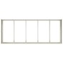 Blumenkasten aus weißem Stahl 200x80x40 cm von , Töpfe und Pflanzgefäße - Ref: Foro24-860753, Preis: 131,50 €, Rabatt: %
