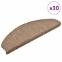 Self-adhesive stair tread mat, 30 units, cream color, 65x21x4 cm by , Stair mats - Ref: Foro24-3365664, Price: 123,87 €, Disc...