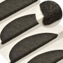 Selbstklebende Treppenmatte, 20 Stück, Anthrazit, 65x21x4 cm. von , Treppenmatten - Ref: Foro24-3365651, Preis: 53,77 €, Raba...