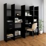 Schwarzes Sperrholzregal 60x35x180 cm von vidaXL, Bücherregale und Regale - Ref: Foro24-803408, Preis: 69,07 €, Rabatt: %
