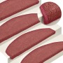 Alfombrilla escalera 30 uds rojo 65x24x4 cm de , Alfombrillas para escalones - Ref: Foro24-3365763, Precio: 101,16 €, Descuen...