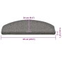 Treppenmatte 30 Stück dunkelgrau 65x24x4 cm von , Treppenmatten - Ref: Foro24-3365761, Preis: 136,27 €, Rabatt: %
