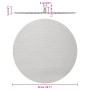 Cabezal ducha redondo efecto lluvia acero inoxidable 304 50 cm von , Duschköpfe - Ref: Foro24-4103896, Preis: 66,79 €, Rabatt: %