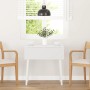 Esstisch aus massivem weißem Kautschukholz von , Küchen- und Esstische - Ref: Foro24-4102534, Preis: 131,48 €, Rabatt: %