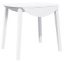 Solid white rubberwood dining table by , Kitchen and dining tables - Ref: Foro24-4102529, Price: 142,16 €, Discount: %
