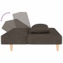 Zweiplätziges Schlafsofa mit zwei braunen Kissen. von , Sofas - Ref: Foro24-375891, Preis: 227,59 €, Rabatt: %
