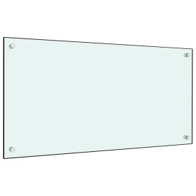 Küchenspritzschutz aus weißem Hartglas 80x40 cm von vidaXL, Küchengeräte und Utensilien - Ref: Foro24-249454, Preis: 43,75 €,...