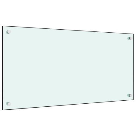 Küchenspritzschutz aus weißem Hartglas 80x40 cm von vidaXL, Küchengeräte und Utensilien - Ref: Foro24-249454, Preis: 43,75 €,...
