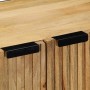 Aparadores 3 piezas madera maciza mango marrón 60x33x75 cm von , Schließfächer und Lagerschränke - Ref: Foro24-3310005, Preis...