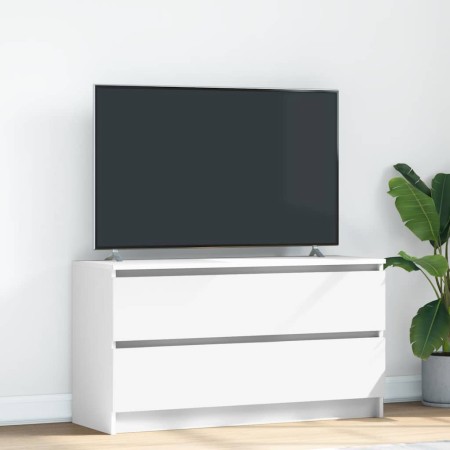 Mueble para TV madera contrachapada blanco 100x35x54 cm von , TV-Möbel - Ref: Foro24-861805, Preis: 98,30 €, Rabatt: %