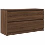 Fernsehmöbel aus braunem Eichenfurnierholz 100x35x54 cm. von , TV-Möbel - Ref: Foro24-861811, Preis: 90,12 €, Rabatt: %