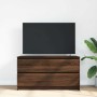 Fernsehmöbel aus braunem Eichenfurnierholz 100x35x54 cm. von , TV-Möbel - Ref: Foro24-861811, Preis: 90,12 €, Rabatt: %