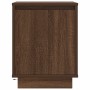 Nachttische mit LED-Lichtern, 2 Stück, Eiche braun, 38x34x50 cm. von , Nachttische - Ref: Foro24-861278, Preis: 87,27 €, Raba...