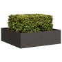 Pflanzgefäß aus schwarzem Stahl, 100x100x30 cm. von , Töpfe und Pflanzgefäße - Ref: Foro24-860808, Preis: 69,90 €, Rabatt: %
