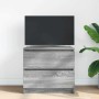 TV stand made of Sonoma gray engineered wood 60x35x54 cm by , TV Furniture - Ref: Foro24-861783, Price: 61,18 €, Discount: %