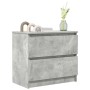 TV-Möbel aus grauem Beton-Holzwerkstoff 60x35x54 cm von , TV-Möbel - Ref: Foro24-861781, Preis: 59,52 €, Rabatt: %
