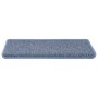 Self-adhesive sisal stair carpet 30 units 65x21x4 cm blue by , Stair mats - Ref: Foro24-3365886, Price: 199,14 €, Discount: %