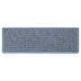 Self-adhesive sisal stair carpet 30 units 65x21x4 cm blue by , Stair mats - Ref: Foro24-3365886, Price: 199,14 €, Discount: %