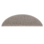 Alfombra autoadhesiva escalera sisal 30 uds 56x17x3 cm plateado de , Alfombrillas para escalones - Ref: Foro24-3365859, Preci...