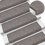 Selbstklebender Sisal-Treppenteppich, 30 Stück, Grau und Beige. von , Treppenmatten - Ref: Foro24-3365884, Preis: 202,74 €, R...