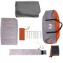 Tienda de campaña familiar 6 personas impermeable gris naranja by , tents - Ref: Foro24-4009557, Price: 176,79 €, Discount: %