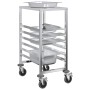 Carro con bandejas y 6 contenedores GN 39x55x87 cm von , Küchen- und Speisewagen - Ref: Foro24-4108073, Preis: 117,78 €, Raba...