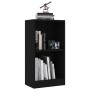 Estantería de madera de ingeniería negra 40x24x75 cm de , Librerías y estanterías - Ref: Foro24-800820, Precio: 37,55 €, Desc...
