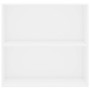 Weißes Regal aus Holzwerkstoff 80x30x76,5 cm von , Bücherregale und Regale - Ref: Foro24-800999, Preis: 41,25 €, Rabatt: %