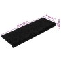 Alfombrilla escalera 20 uds 65x21x4 cm negro de , Alfombrillas para escalones - Ref: Foro24-3365852, Precio: 119,90 €, Descue...