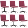 Dining chairs 6 units in red velvet. by , dining chairs - Ref: Foro24-3315702, Price: 334,61 €, Discount: %