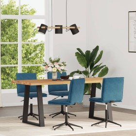 Esszimmerstühle, 4 Stück, blauer Samt von , Essstühle - Ref: Foro24-3315647, Preis: 223,89 €, Rabatt: %